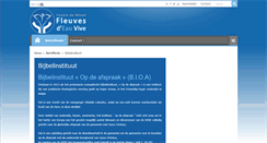 Desktop Screenshot of fleuvesdeauvive.org