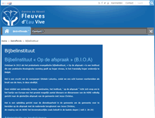 Tablet Screenshot of fleuvesdeauvive.org